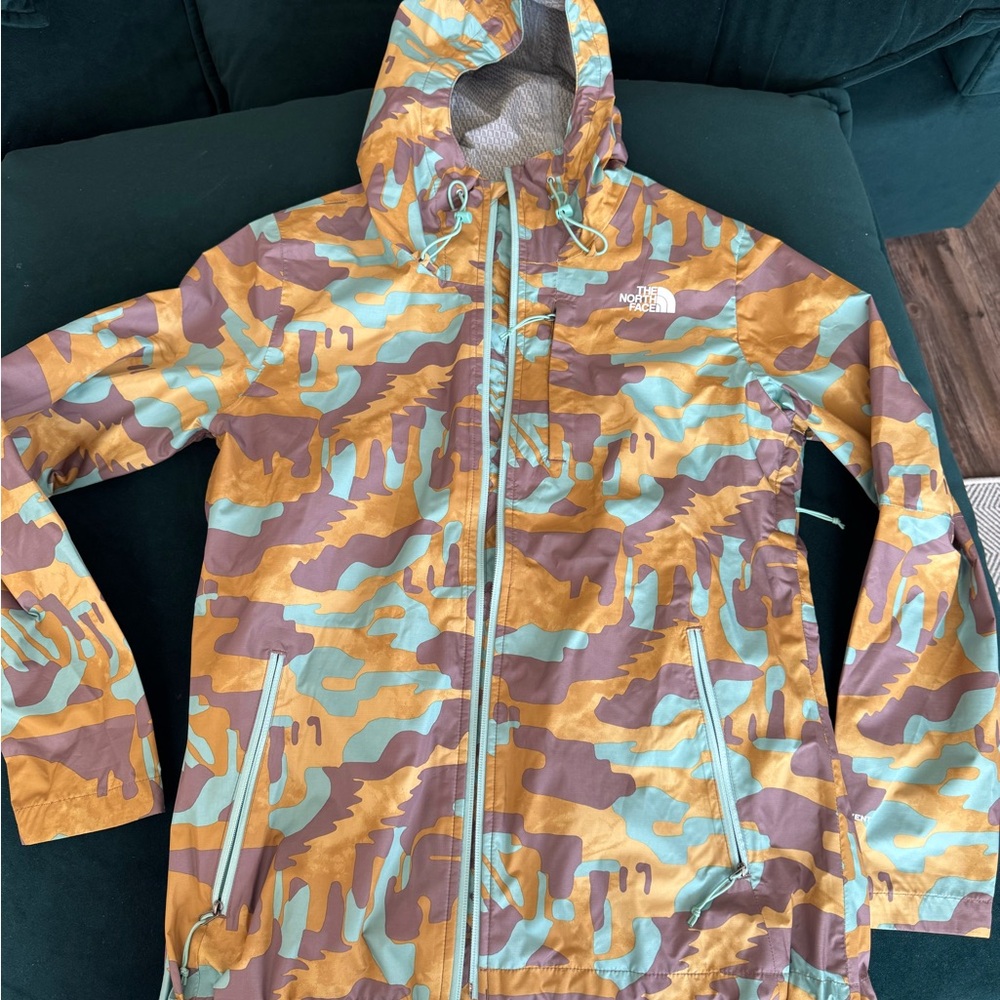 The North Face rain jacket